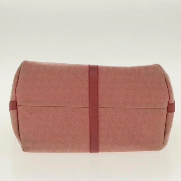 BOTTEGA VENETA Hand Bag Canvas Pink Auth 94232 - Picture 6 of 14